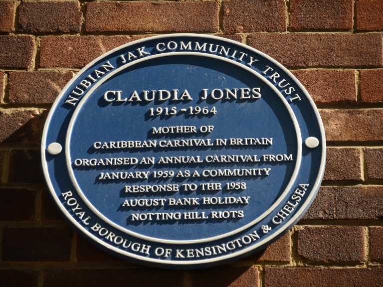 Claudia Jones Plaque