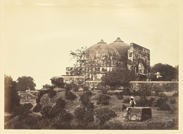 An Image of the Babri Mosque in Ayodha, build c. 1897