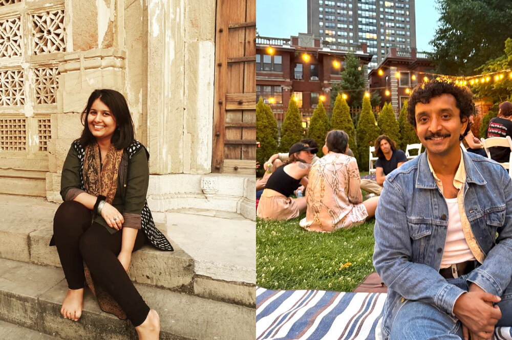 Profile piectures for Namita Gupta and Adil Zahoor