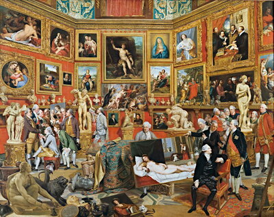 Figure 1: The Tribuna of the Uffizi 1772-77 (Source: Royal Collection Trust)